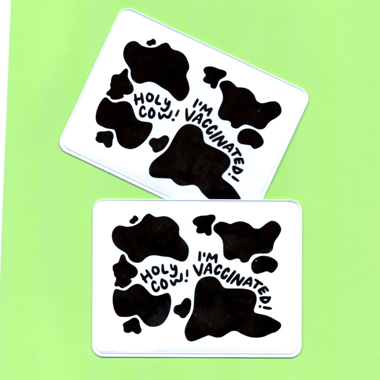 Holy Cow! Vaccination Card Case/Holder
