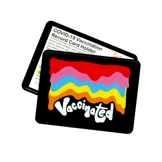 Groovy Vaccination Card Case/Holder