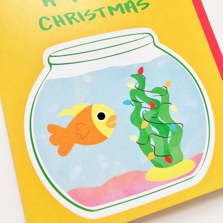 We Fish You a Merry Christmas Card