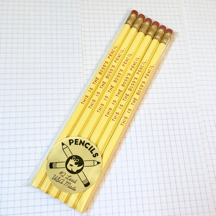 BOSS'S PENCIL Pencil Set