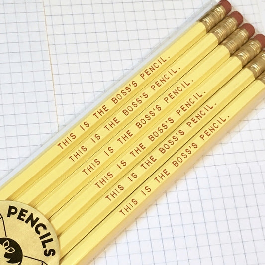 BOSS'S PENCIL Pencil Set