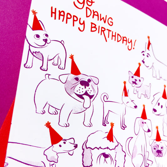 Yo Dawg Happy Birthday Card