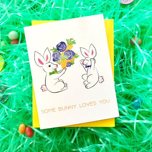 Some Bunny Loves You Card