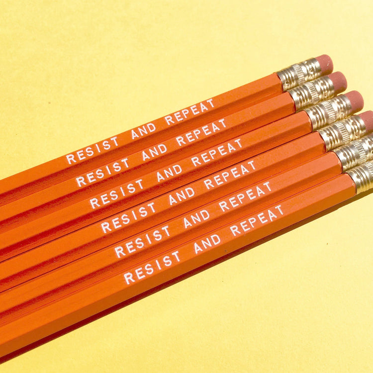 RESIST AND REPEAT Pencil Set