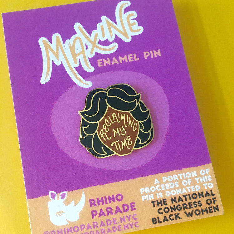 Maxine Enamel Pin