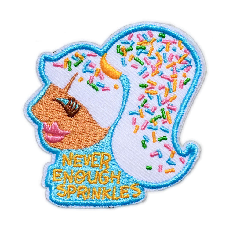 Never Enough Sprinkles Iron-On Patch