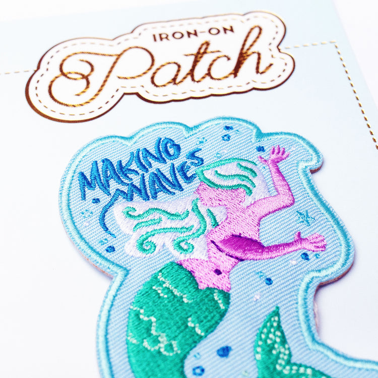 Makin' Waves Iron-On Patch