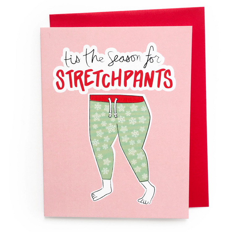 Stretchpants Season Holiday Card
