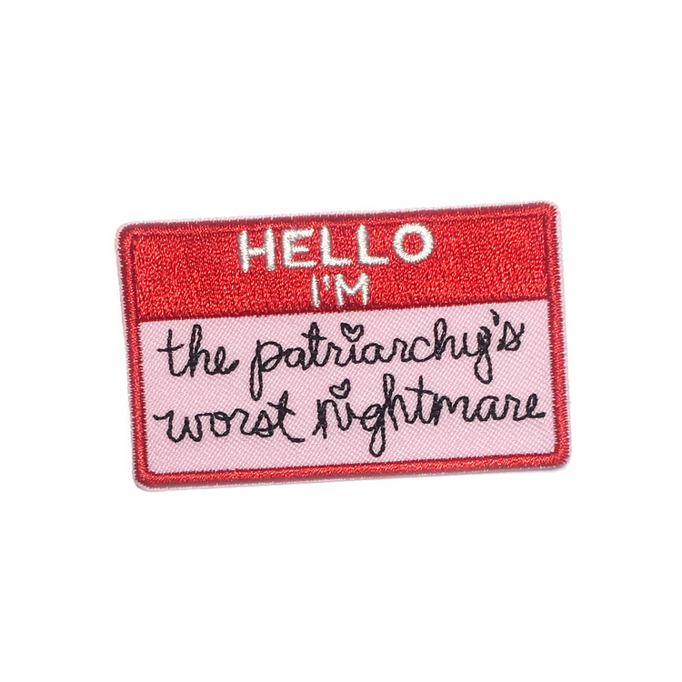 The Patriarchy's Worst Nightmare Iron-On Patch